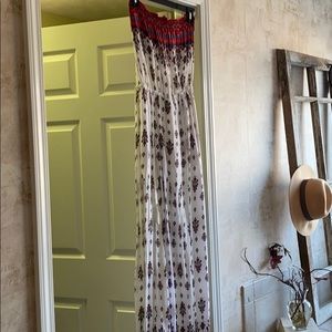 One piece halter top